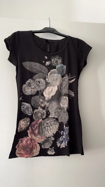 T-shirt Stradivarius (noir), L / 40 / 12
