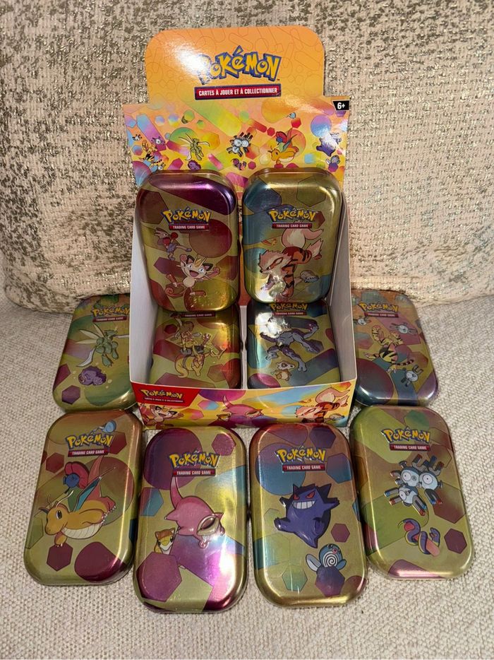 Display Pokémon mini tin 151 - photo numéro 7
