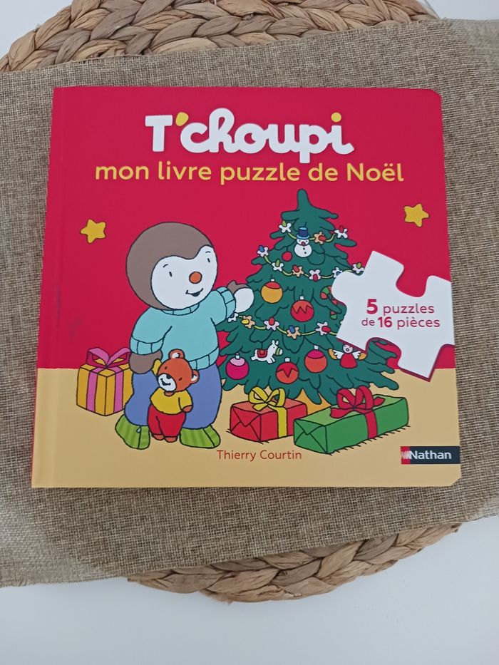 Livre puzzle t'choupi