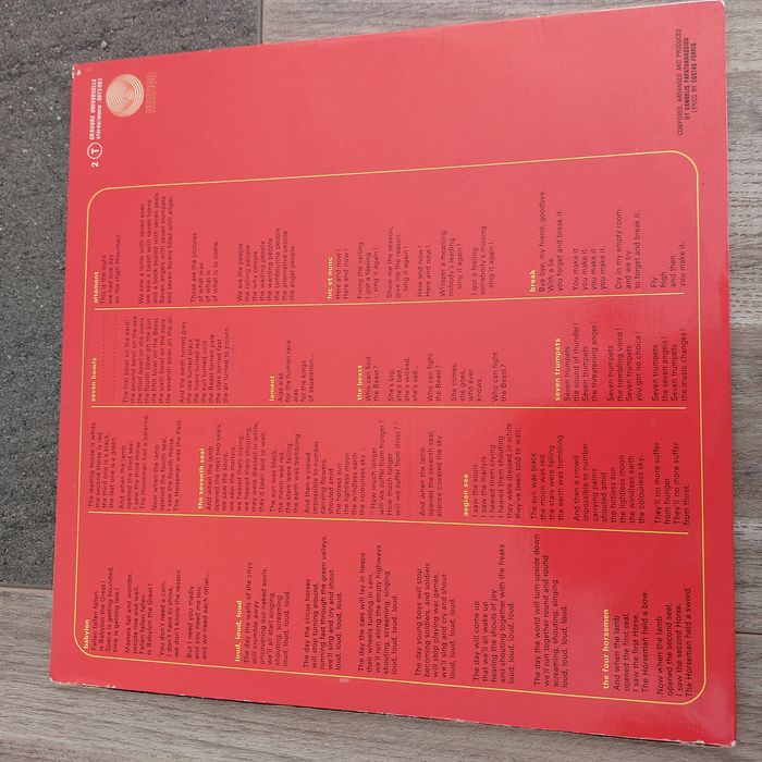 Vinyle double Aphrodites Child - 666 - photo numéro 2