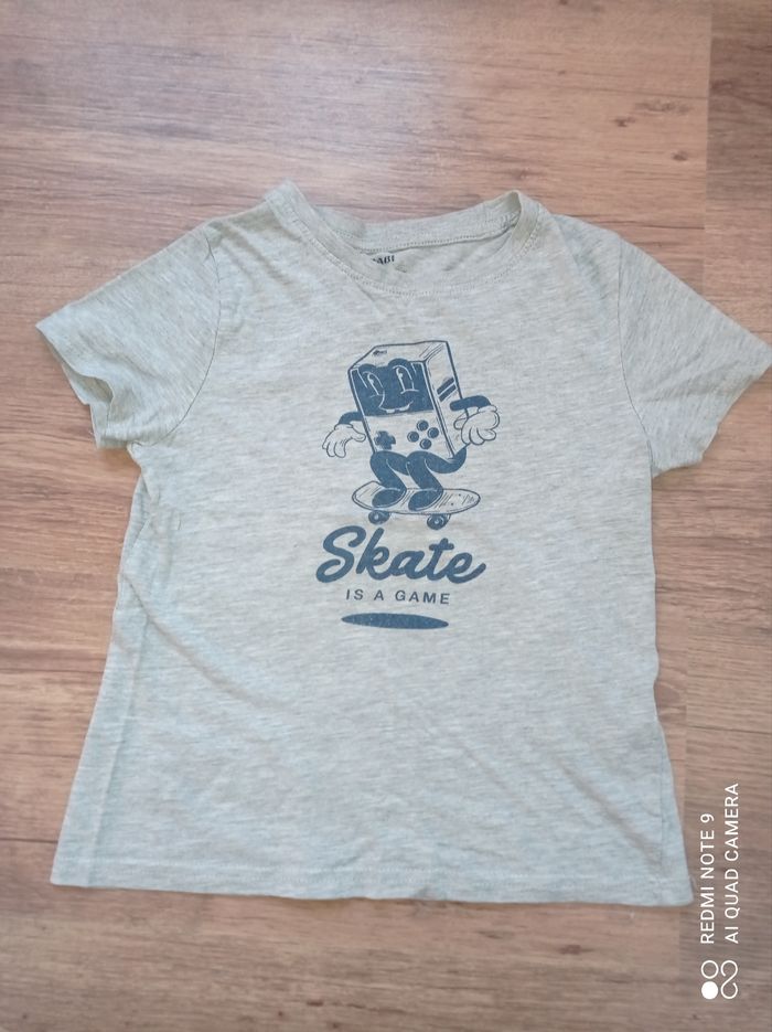 T-shirt manches courtes garçon éco conception, KIABI, taille 6 ans