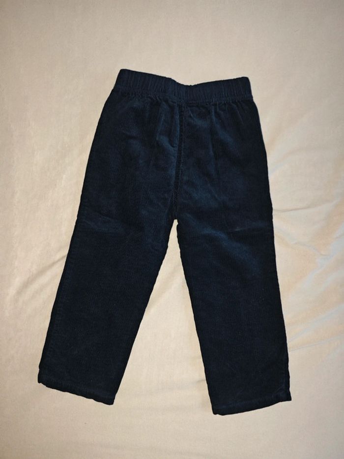 Pantalon en léger velour côtelé 2 ans - photo numéro 2