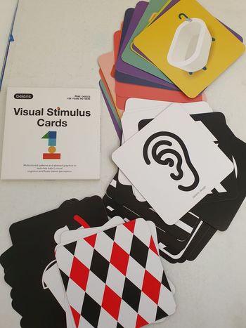 Visual stimulus cards