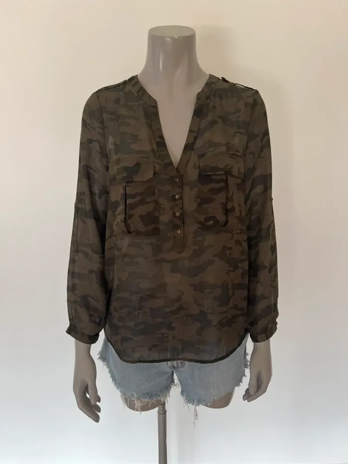 Blouse militaire manches longues GAP taille M