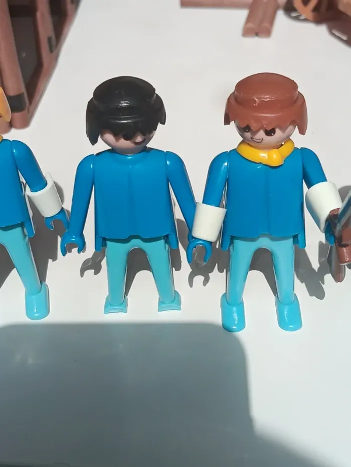 Lot figurines playmobil Vintage 1976 Fort Union Playmobil 3420. - photo numéro 20