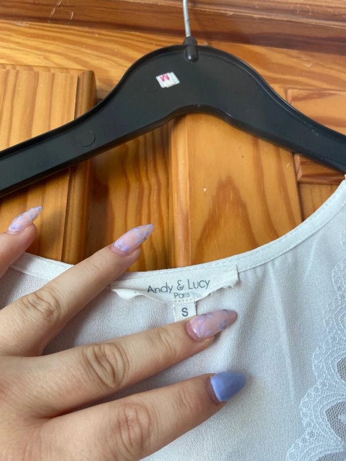 Blouse manche courte femme S Andy & Lucy - photo numéro 2
