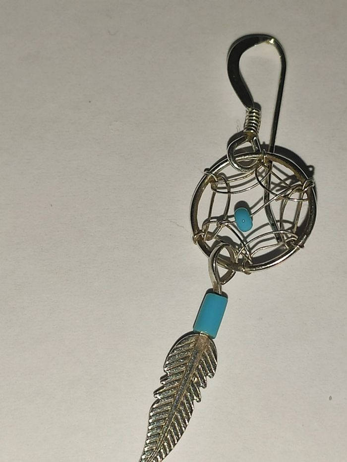 Boucles d'oreilles attrape rêve - photo numéro 10