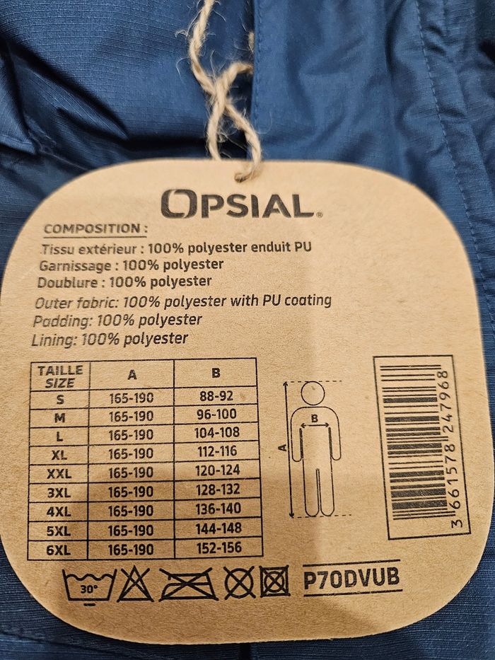 Blouson de travail opsial - photo numéro 6