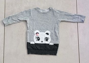 Robe pull manches longues - 12 mois