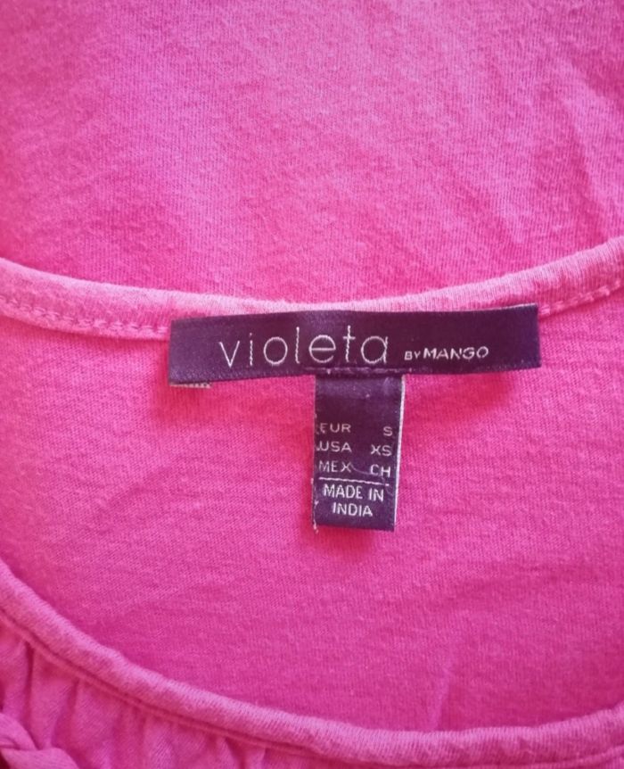 Débardeur Violeta by Mango S - photo numéro 3