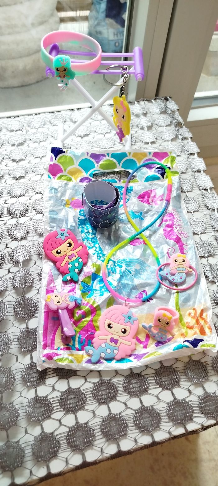 Lot bijoux sirène 🧜‍♀️ pour fille - photo numéro 3