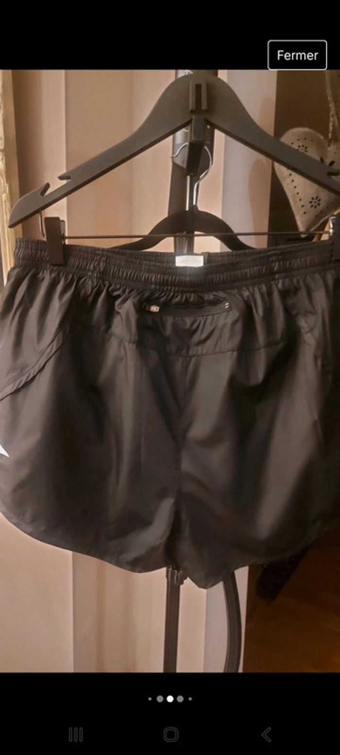 Short de course homme noir Shamp  L 52/54 - photo numéro 7