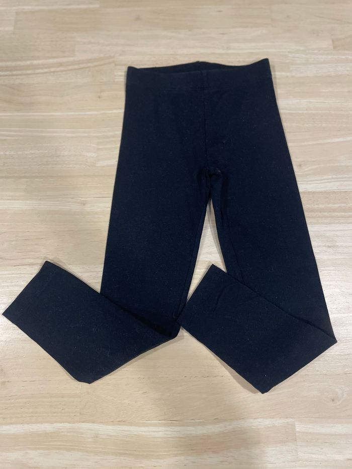 Legging noir 6 ans