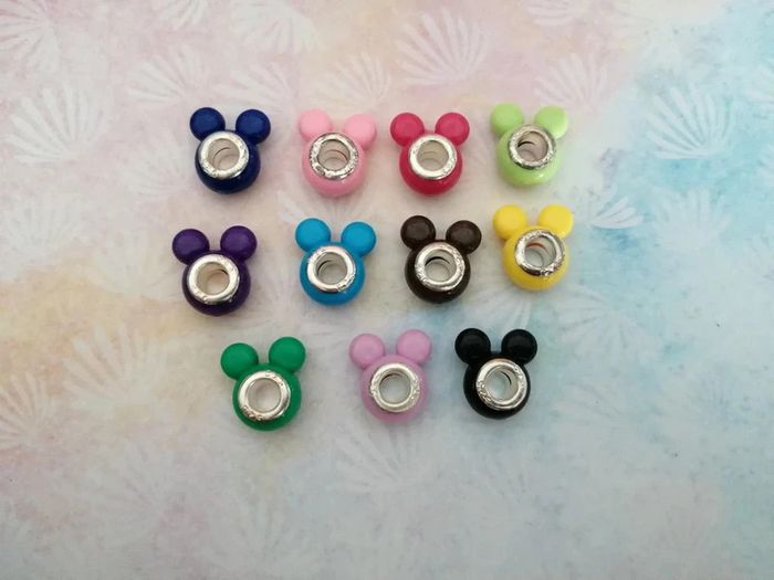 Lot 11 perles pour bracelet