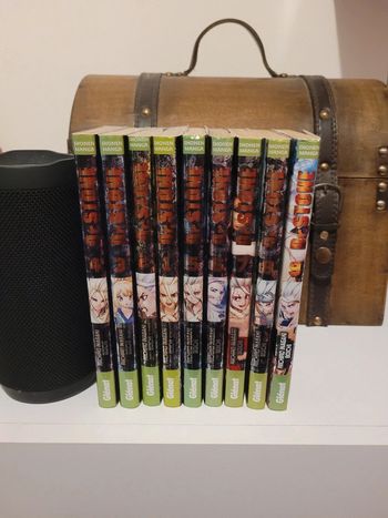 Manga Dr Stone tome 1 à 9 collector premier tirage brillant