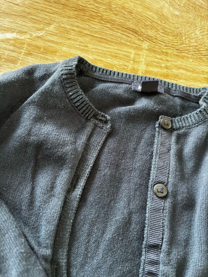 Gilet bleu KIABI t.9m - photo numéro 2