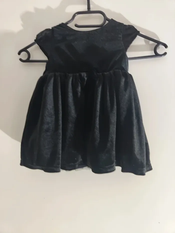 Jolie robe bébé fille velours 💎9mois💎 - photo numéro 7