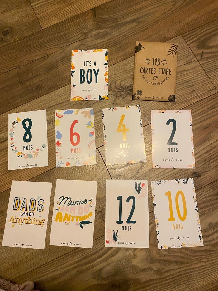 18 cartes étapes pour bébé - photo numéro 4