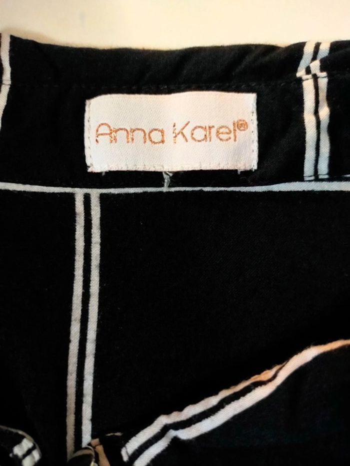 Robe noire à carreaux blancs – Anna Karef (AK) - photo numéro 14
