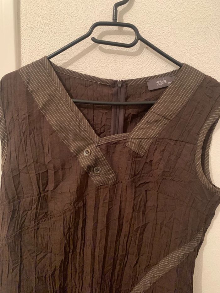 robe longue sans manches - photo numéro 4