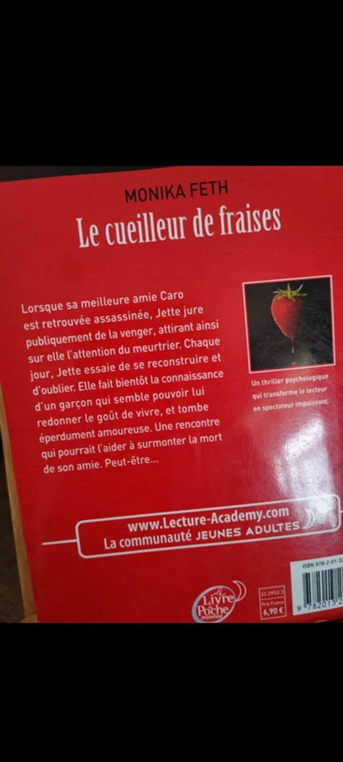 📚Le cueilleur de fraises de Monika Feth - photo numéro 3
