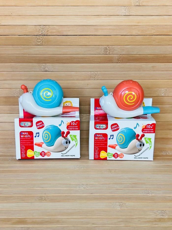 Lot de 2 sifflets pour enfants dès 10 mois