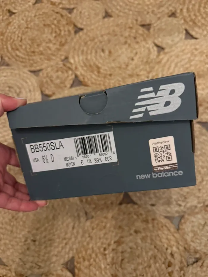 New balance 550 marine - taille 39,5 - photo numéro 6