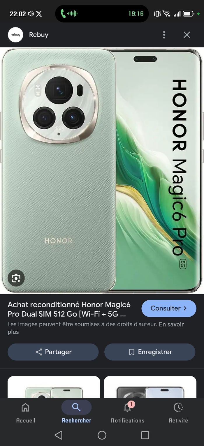 Honor magic 6 pro - photo numéro 2