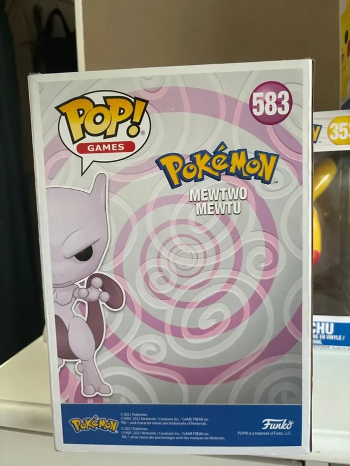 Pop géante Pokémon mew two 583 - photo numéro 3