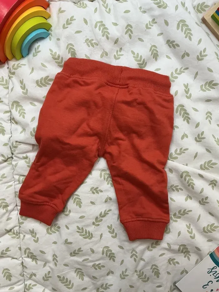 pantalon orange lien de serrage street monkey 3 mois - photo numéro 5