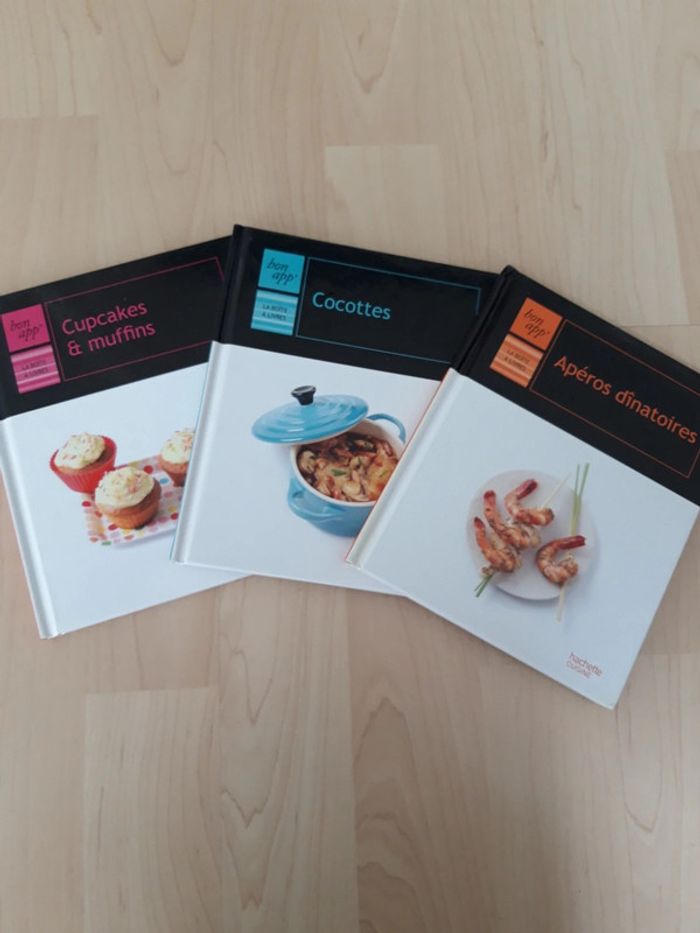 4 livres de recettes pour faire, cupcake, cocottes et apéros dînatoire - photo numéro 4