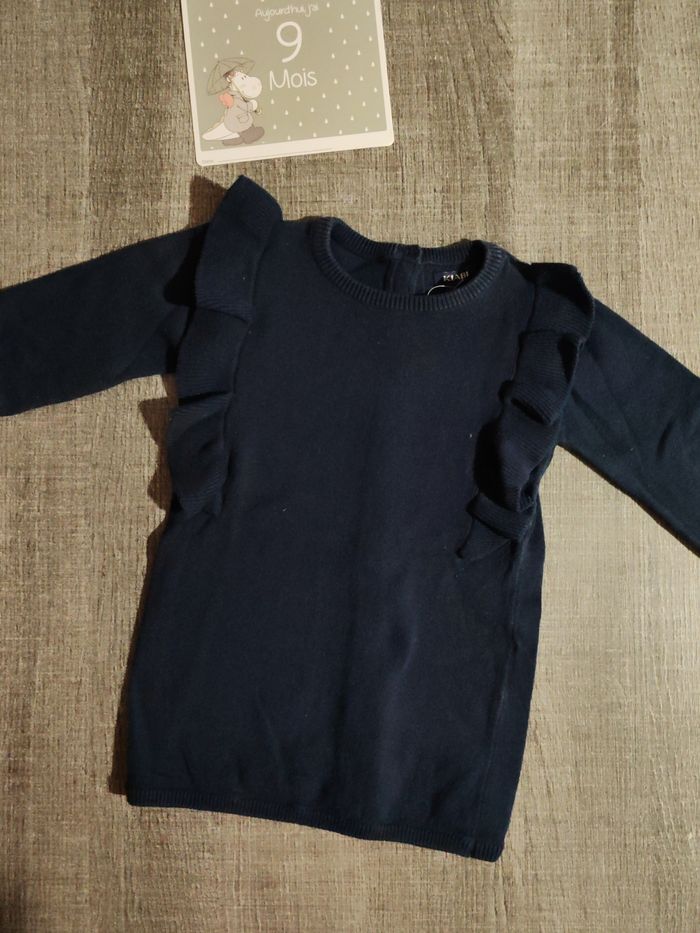 Robe pull 9 mois
