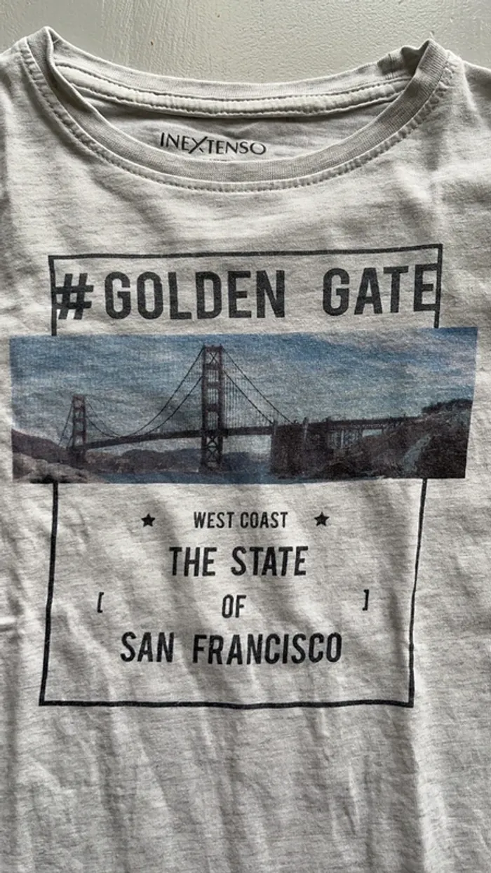 Tee-shirts San Francisco Golden gate - photo numéro 2
