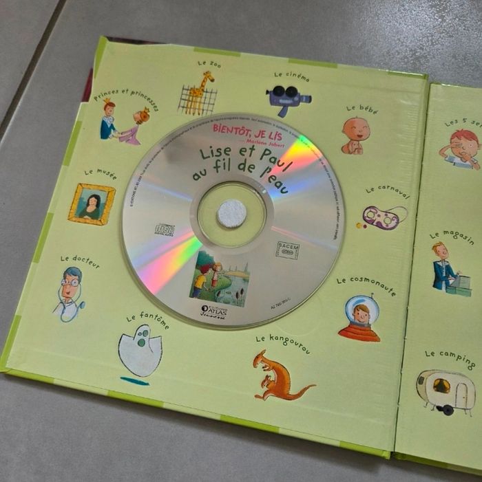 Livre enfant Marlène Jobert Bientôt je lis avec CD - photo numéro 3