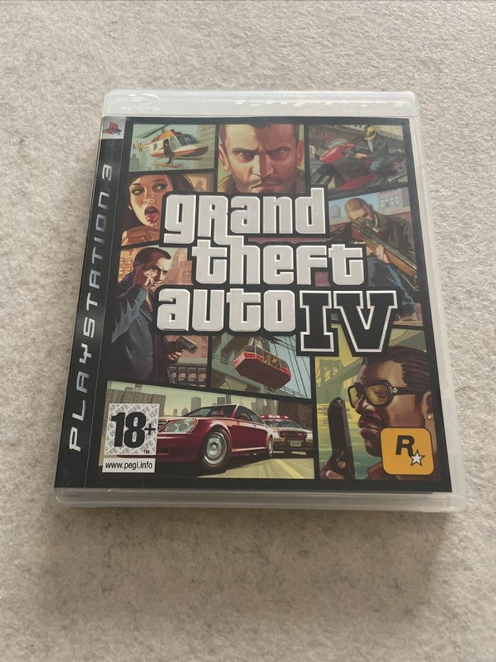 Grand Theft Auto 4 GTA IV Jeu PS3 Complet FR - photo numéro 1