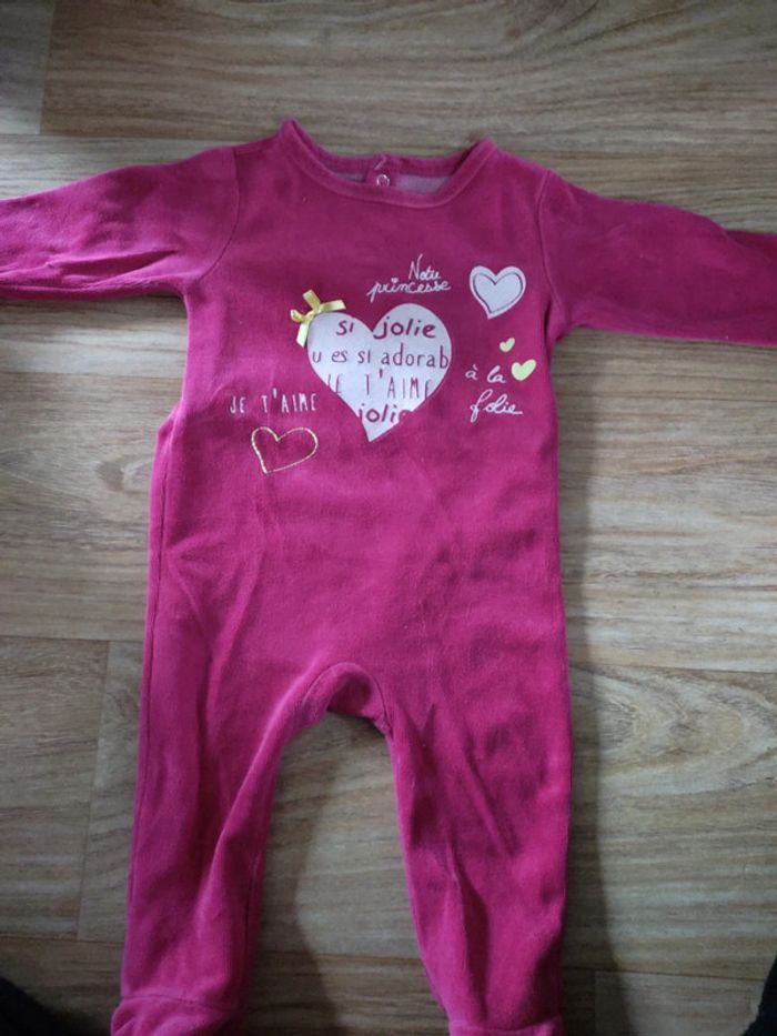 Lot de 6 pyjamas 6 mois - photo numéro 2