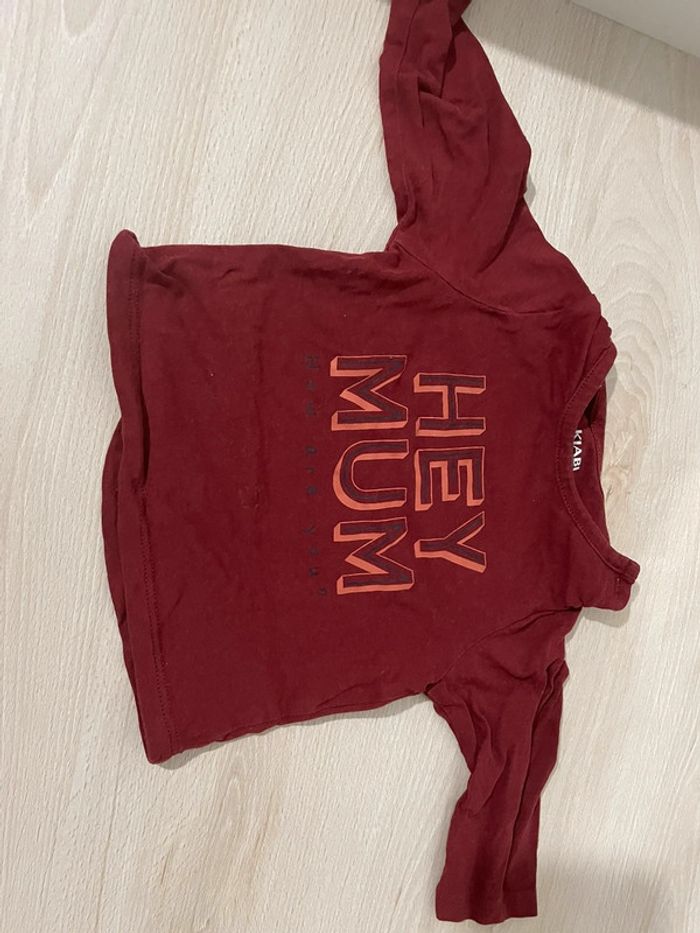 Lot de 2 t-shirt 3 mois - photo numéro 3