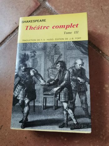 Shakespeare, Théâtre complet, Tome III
