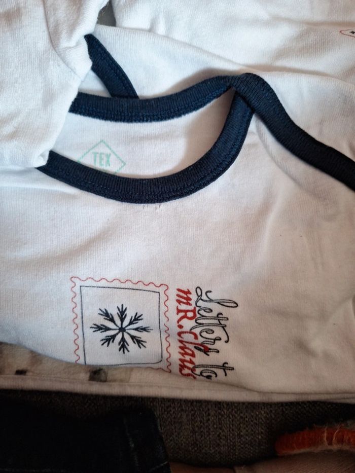 Lot de 7 body de Noel semainier - photo numéro 7