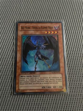 Carte Yu-Gi-Oh! Aile Noire - Shura la flamme bleue  rgbt-frpp2 édition limitée