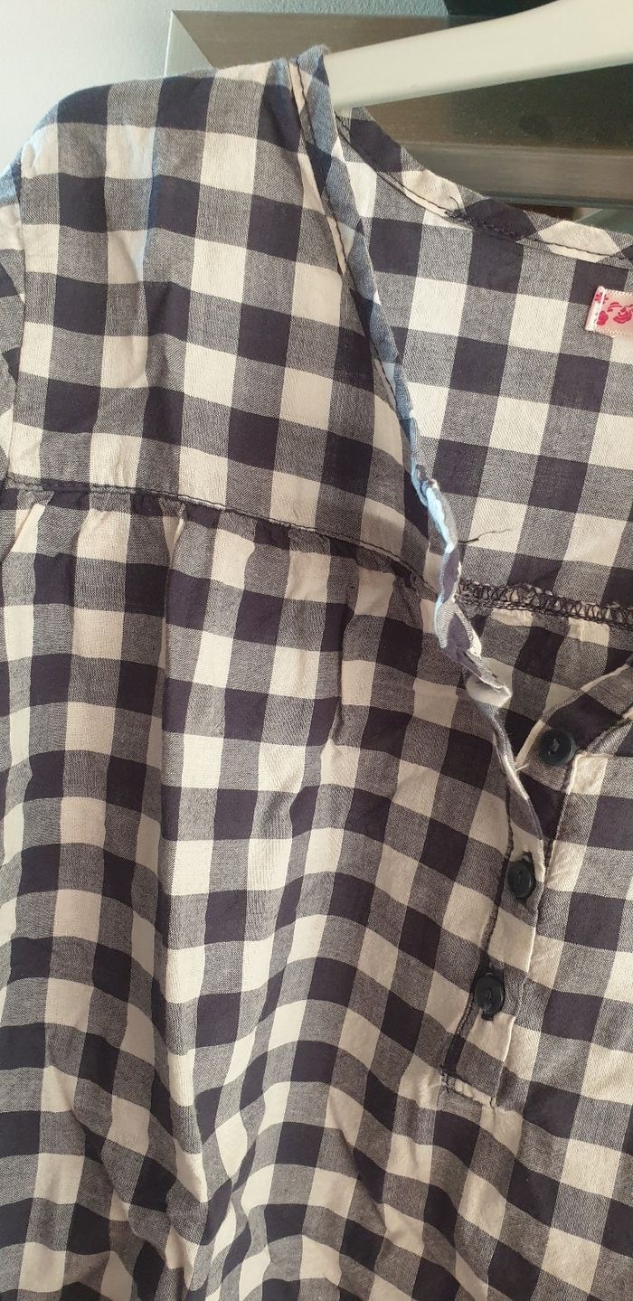 Chemise blouse cfk monoprix 12ans - photo numéro 6