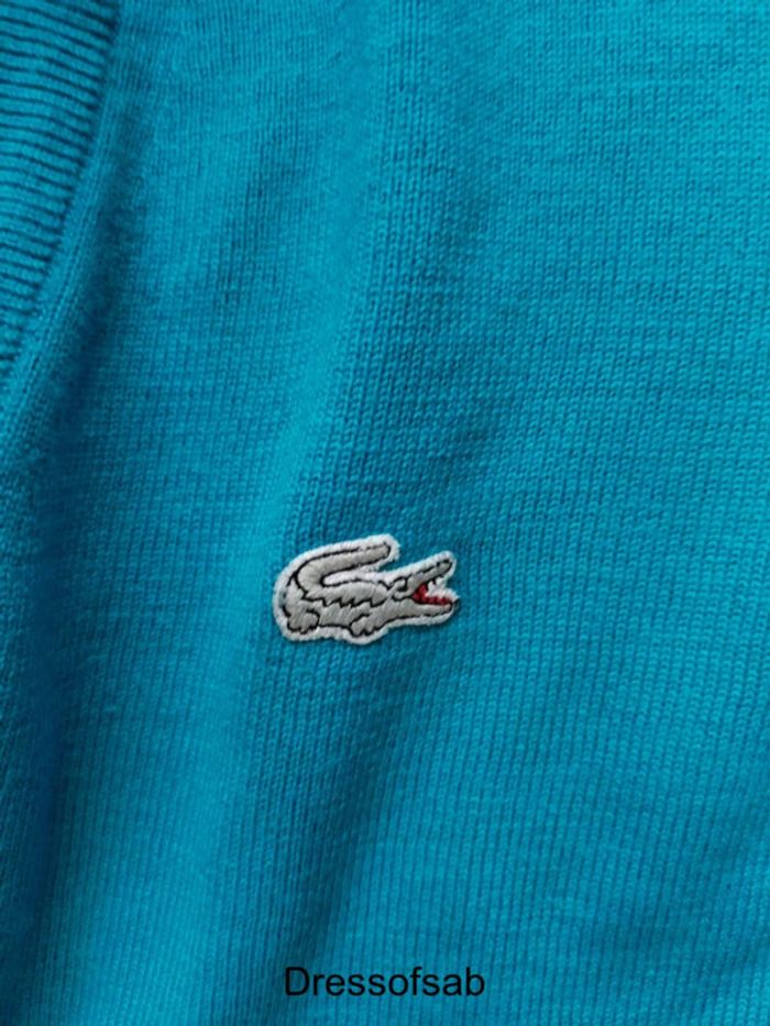 Pull Lacoste Vintage Laine - photo numéro 9