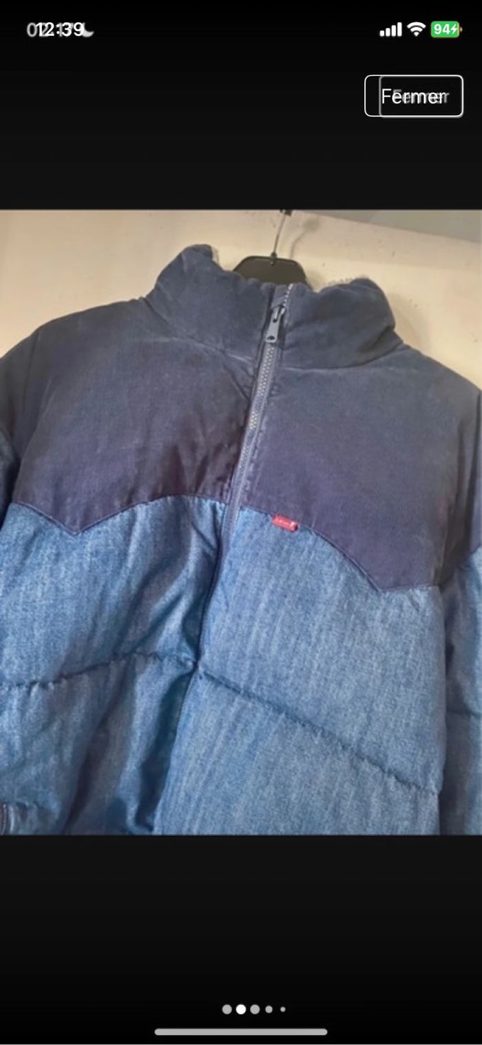 Doudoune super puffer jacket Levi's neuve avec étiquette - photo numéro 2