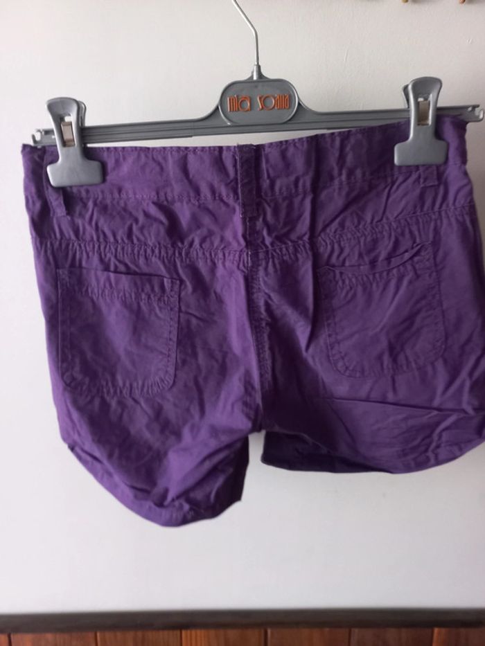 Short violet - photo numéro 3