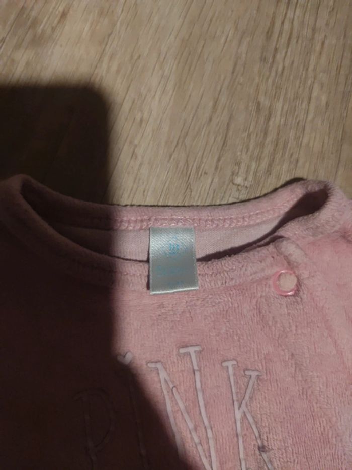 Pyjama/grenouillère velours - photo numéro 3