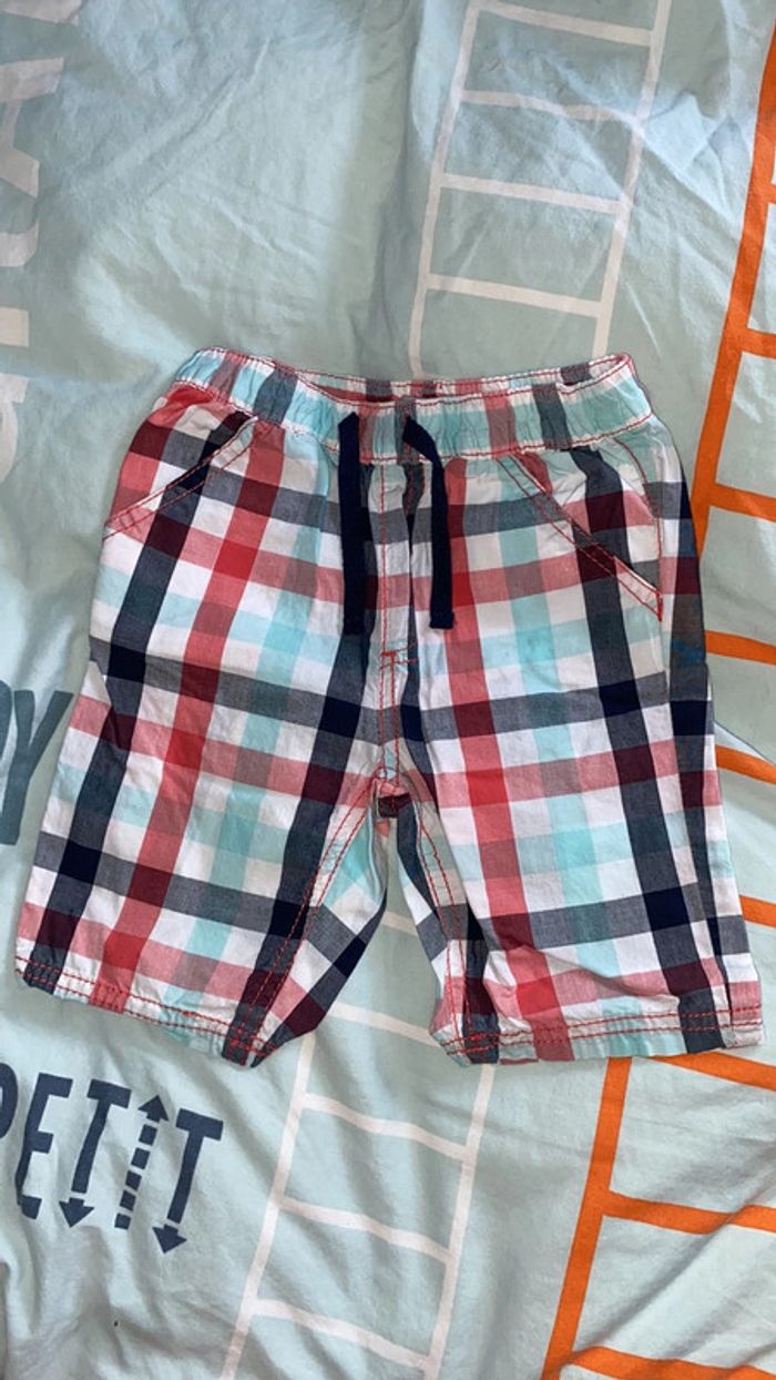 Short à carreaux Kimbaloo