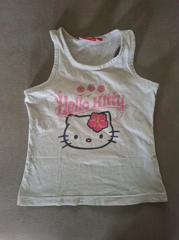 Débardeur hello kitty taille 4 ans