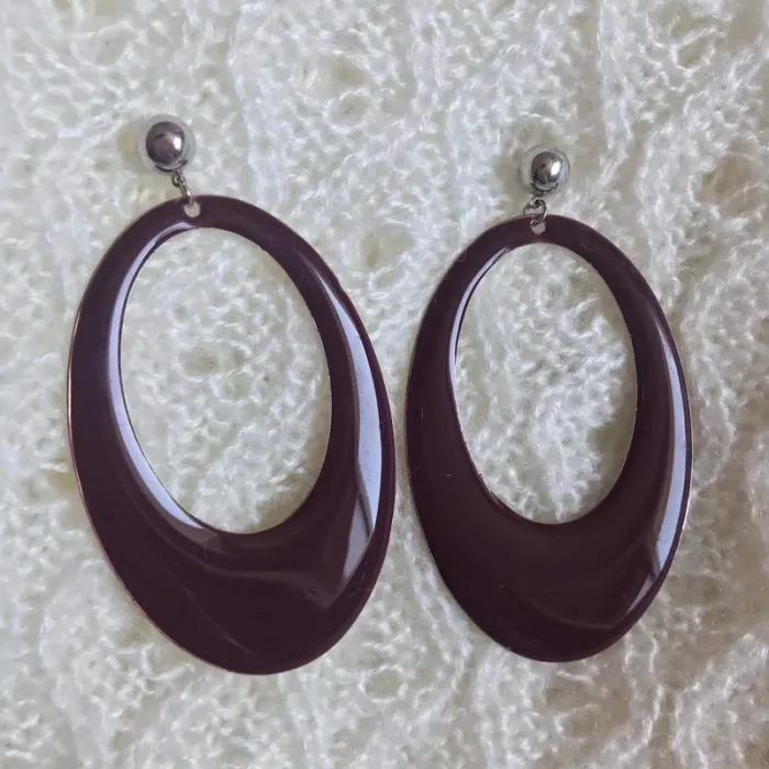 Boucles d’oreilles 💜 - photo numéro 2