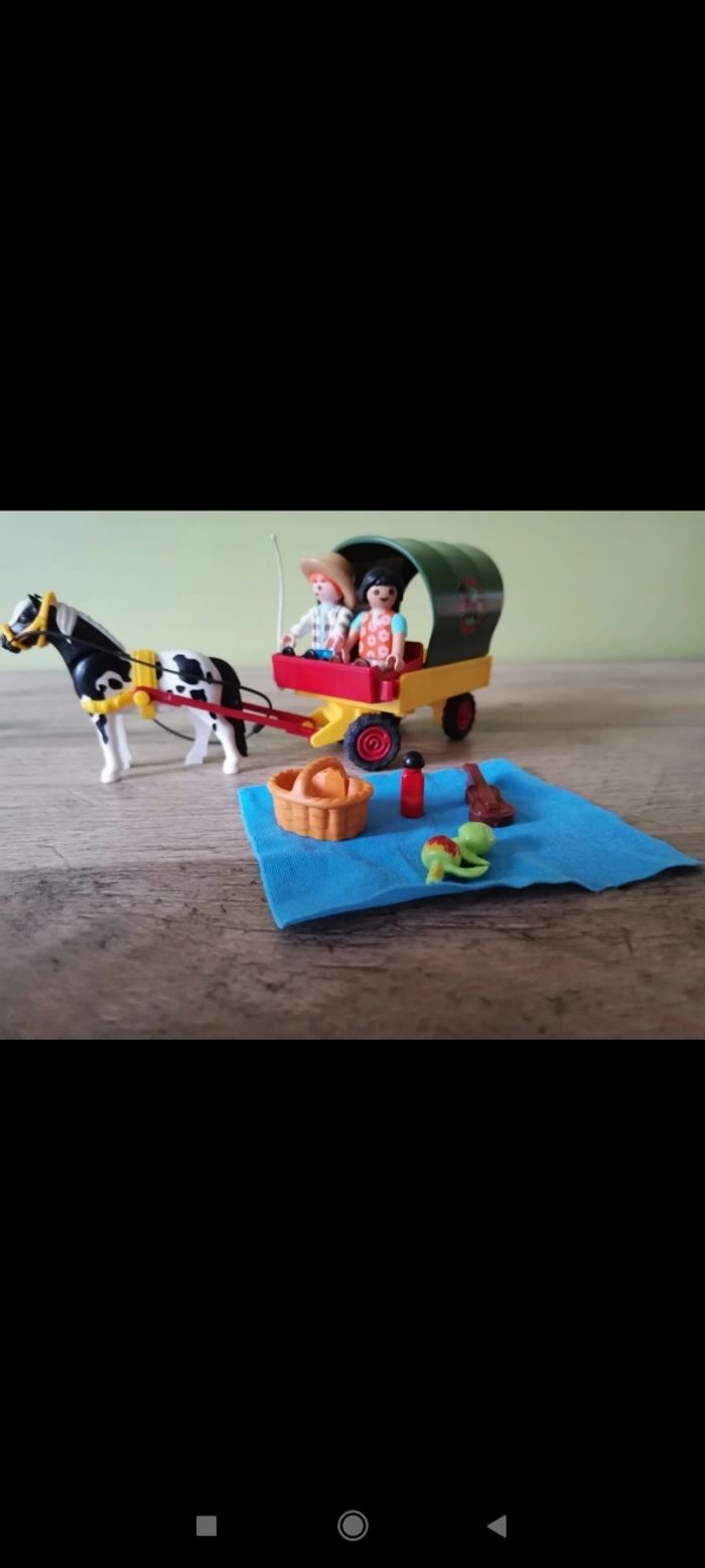 Cheval enfants playmobil