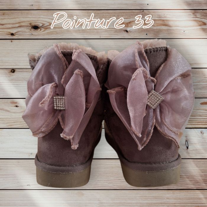 ⭐ Bottes fourrées Lovely Skull – Pointure 33 ⭐ - photo numéro 2